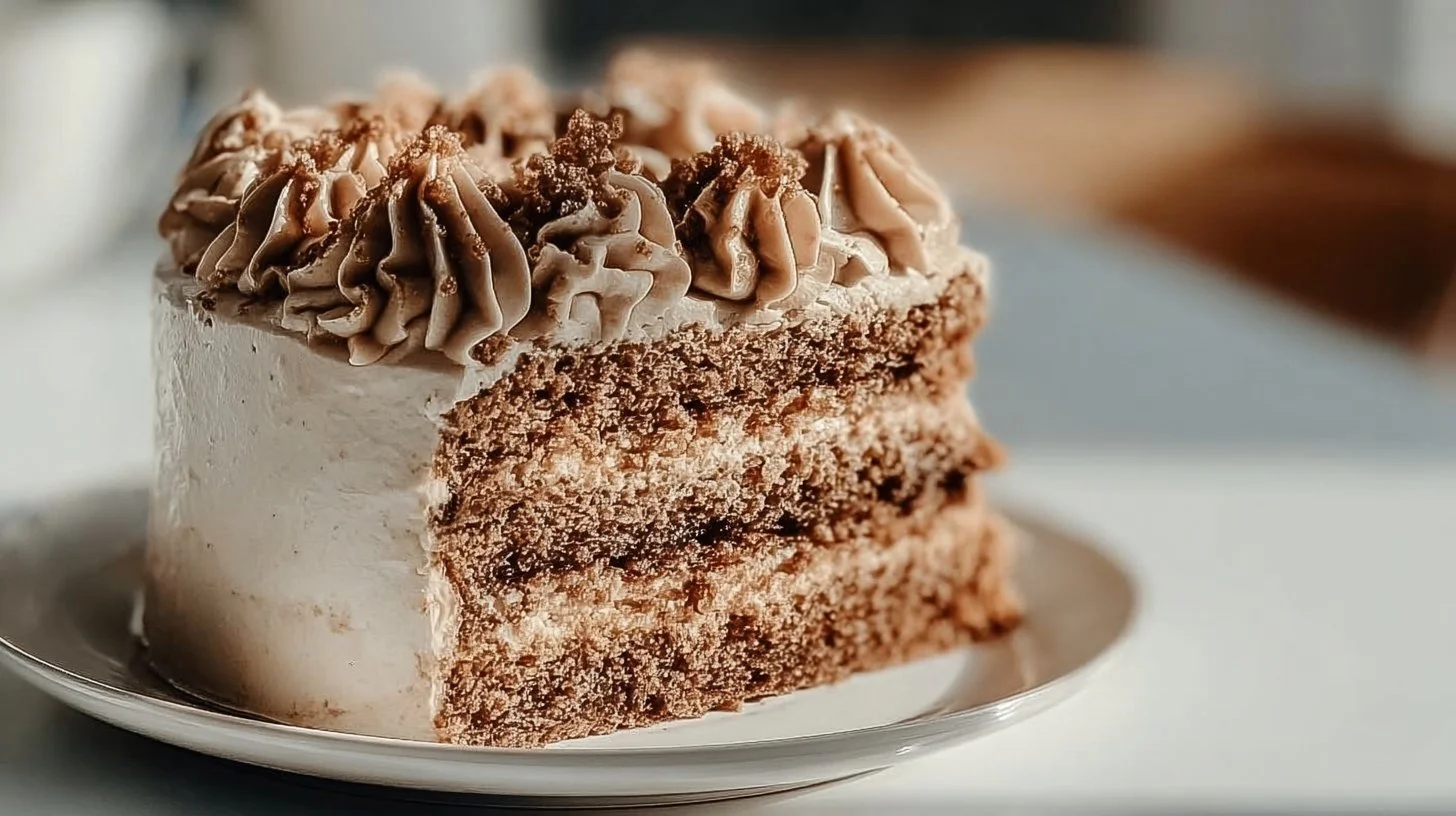 Gingerbread Cake with Cinnamon Molasses Frosting