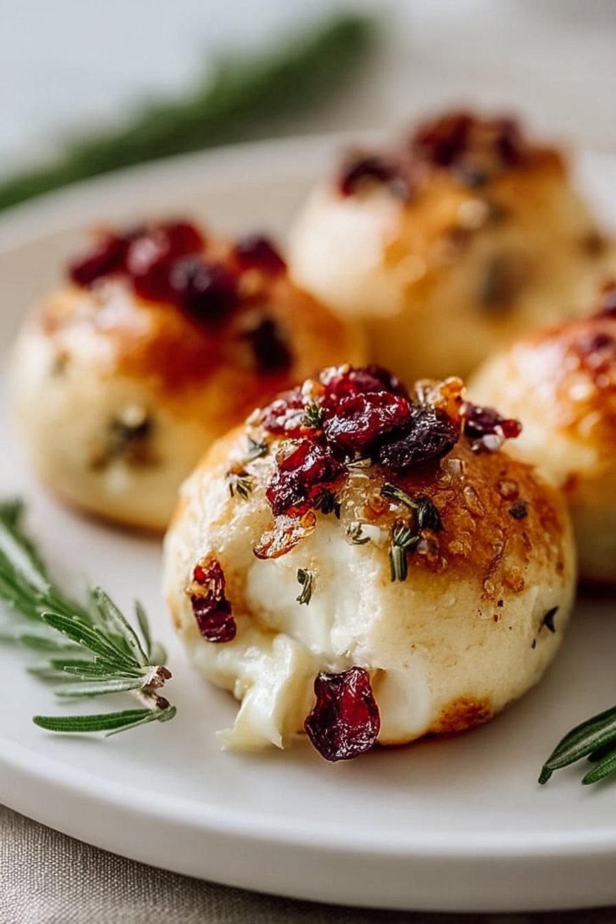 Cranberry Brie Bombs Recipe for the Holidays