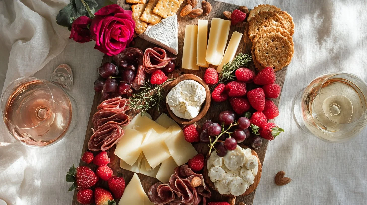 Valentine’s Day Charcuterie Board