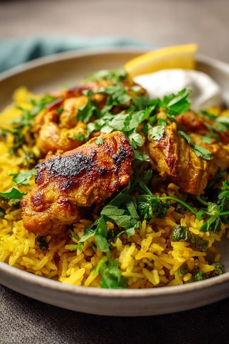 Anti-Inflammatory Turmeric Chicken & Rice