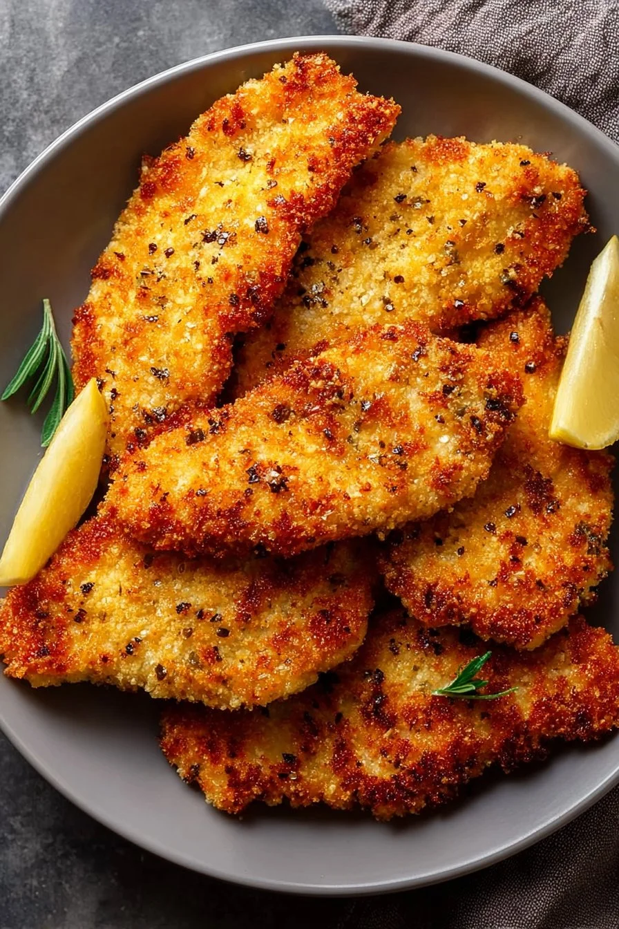 Crispy Air Fryer Chicken Cutlets