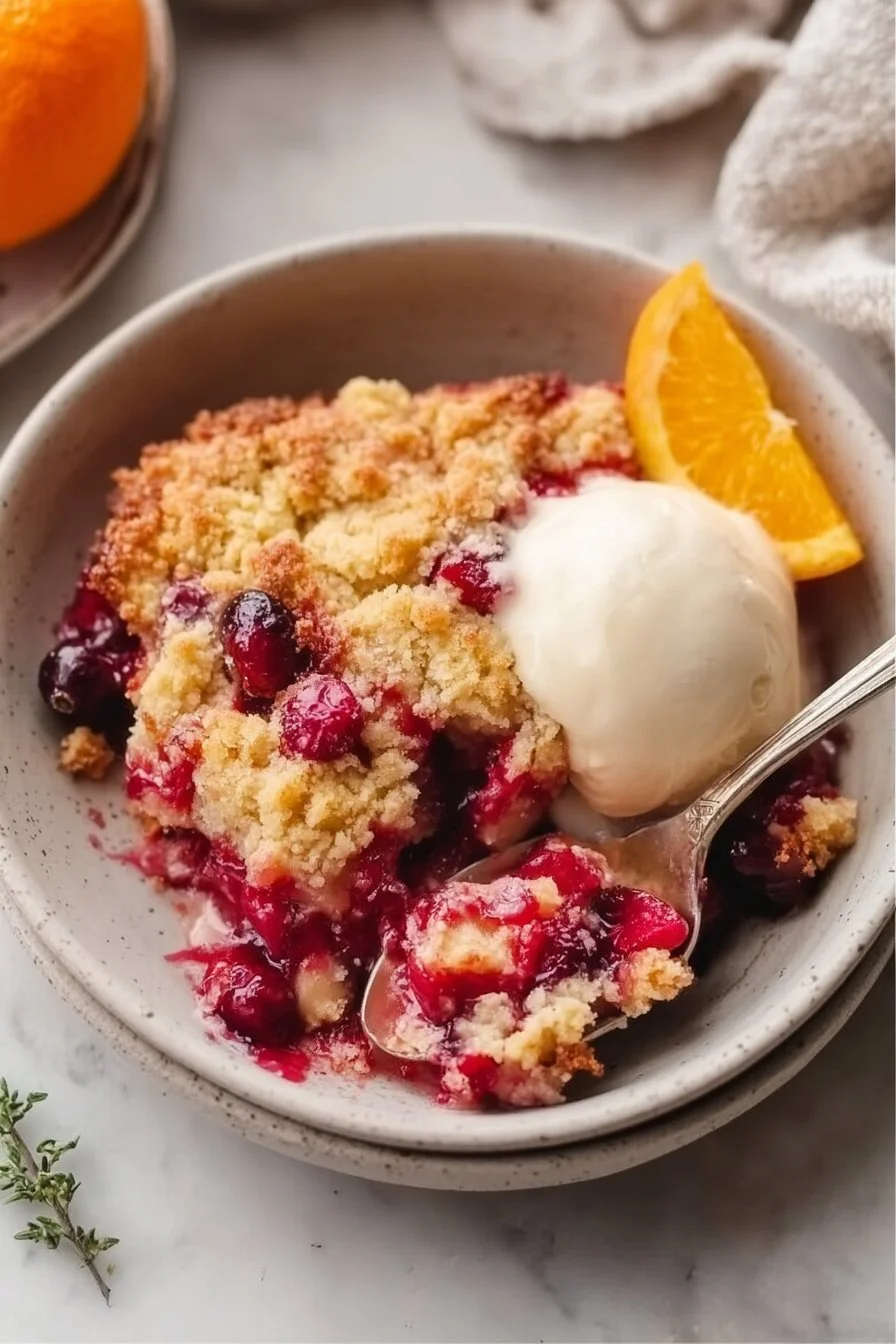 Delightful Cranberry Orange Cobbler for Cozy Nights