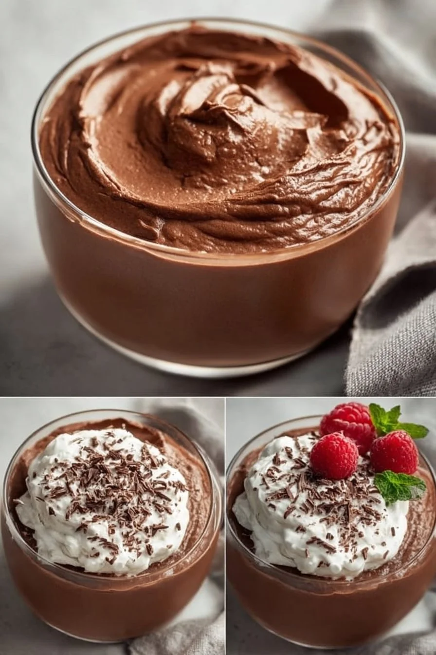 High Protein Cottage Cheese Chocolate Mousse