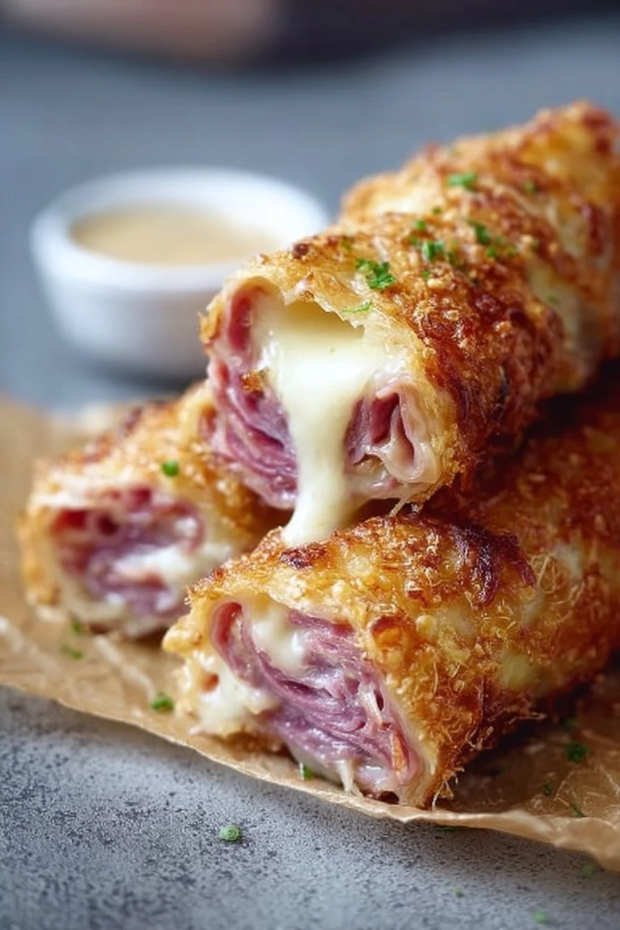 Keto Crispy Reuben Roll-Ups