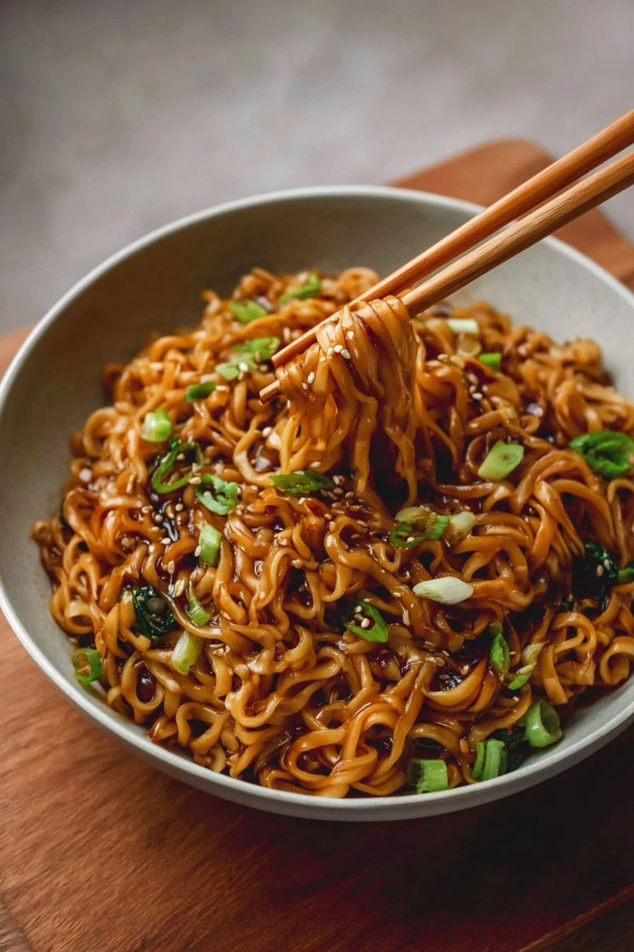 Saucy Ramen Noodles