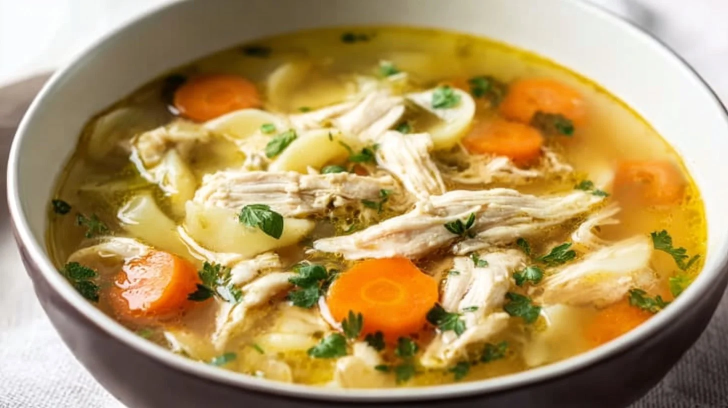 Comforting Chicken Soup: A Simple Family Dinner