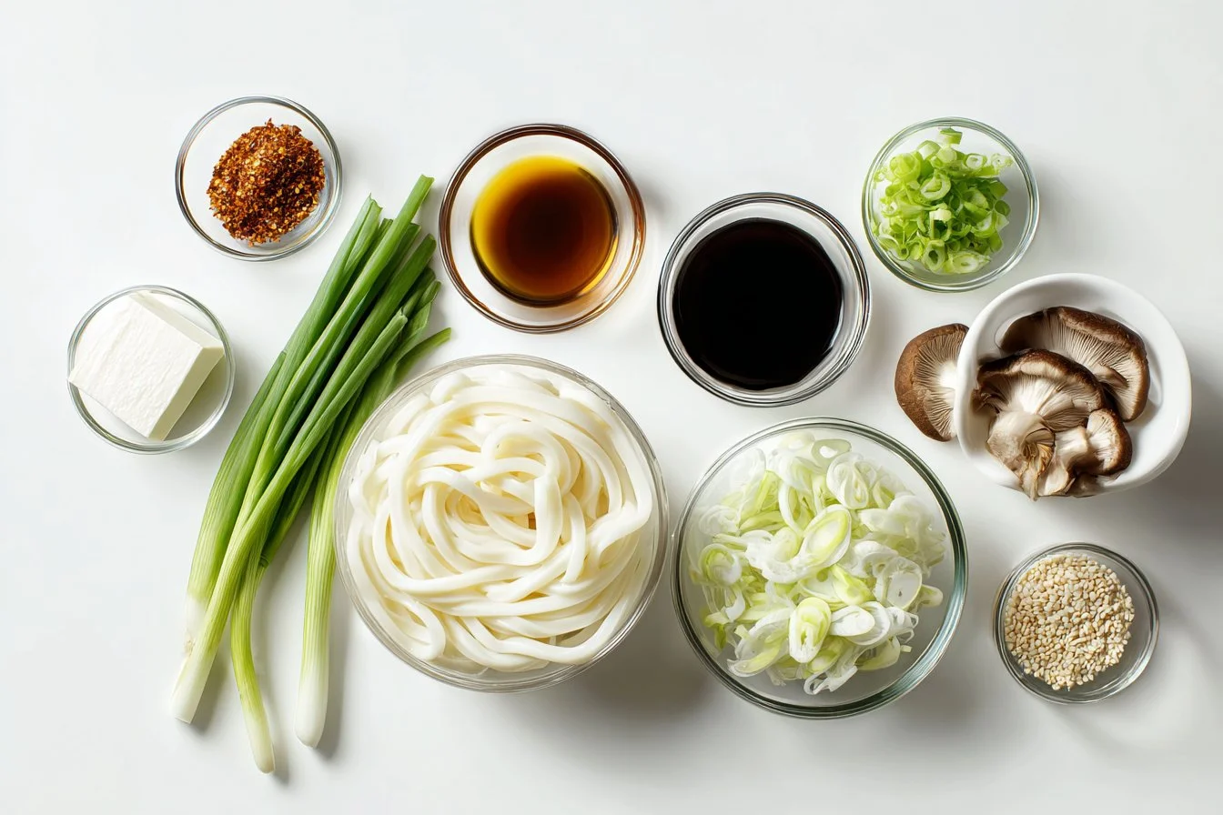 Easy Udon Soup