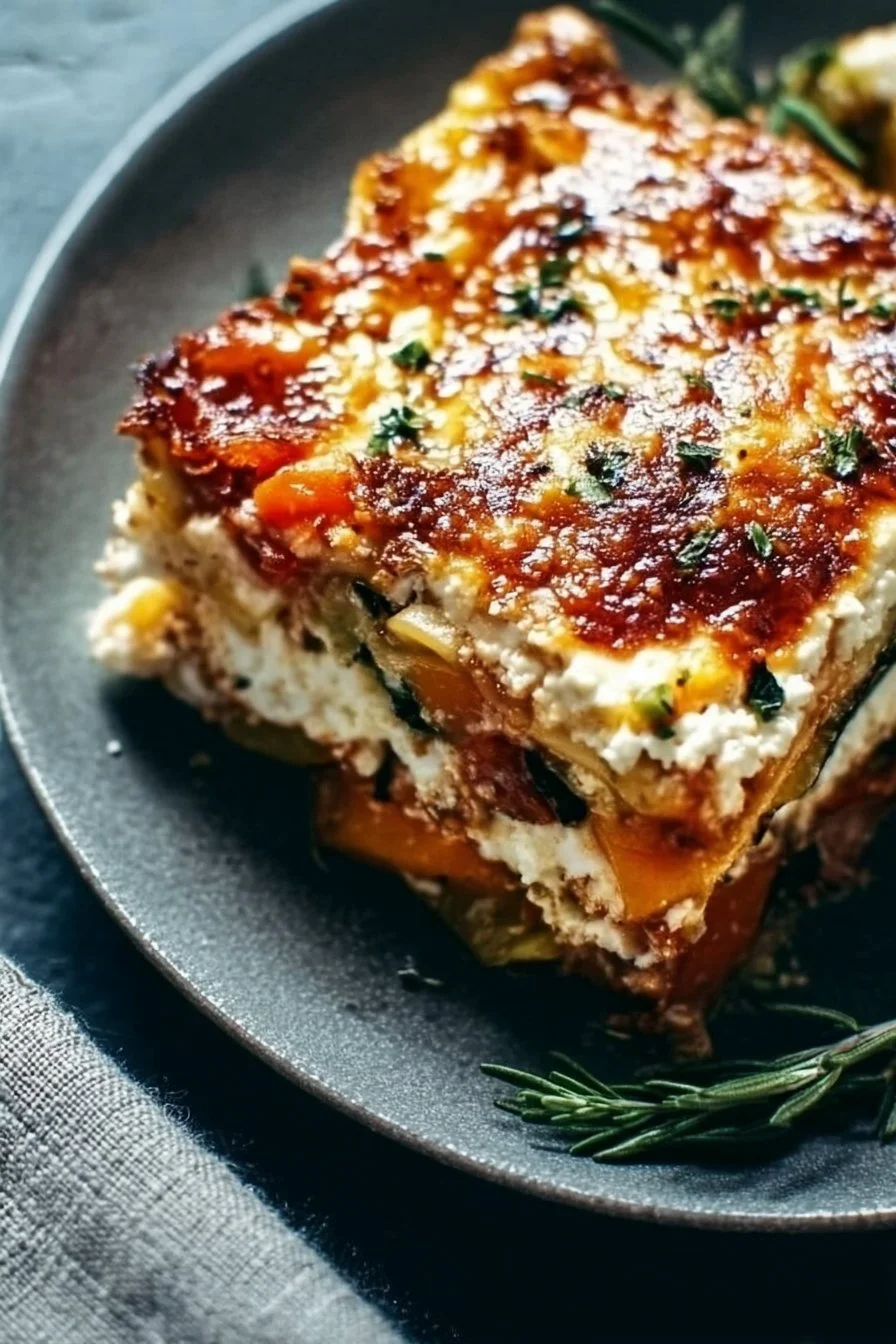 High Protein Veggie Lasagna