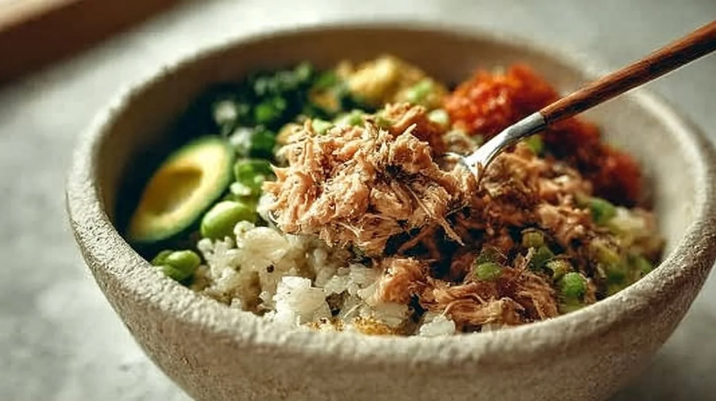 Savory Canned Tuna Rice Bowl: An Easy Weeknight Dinner