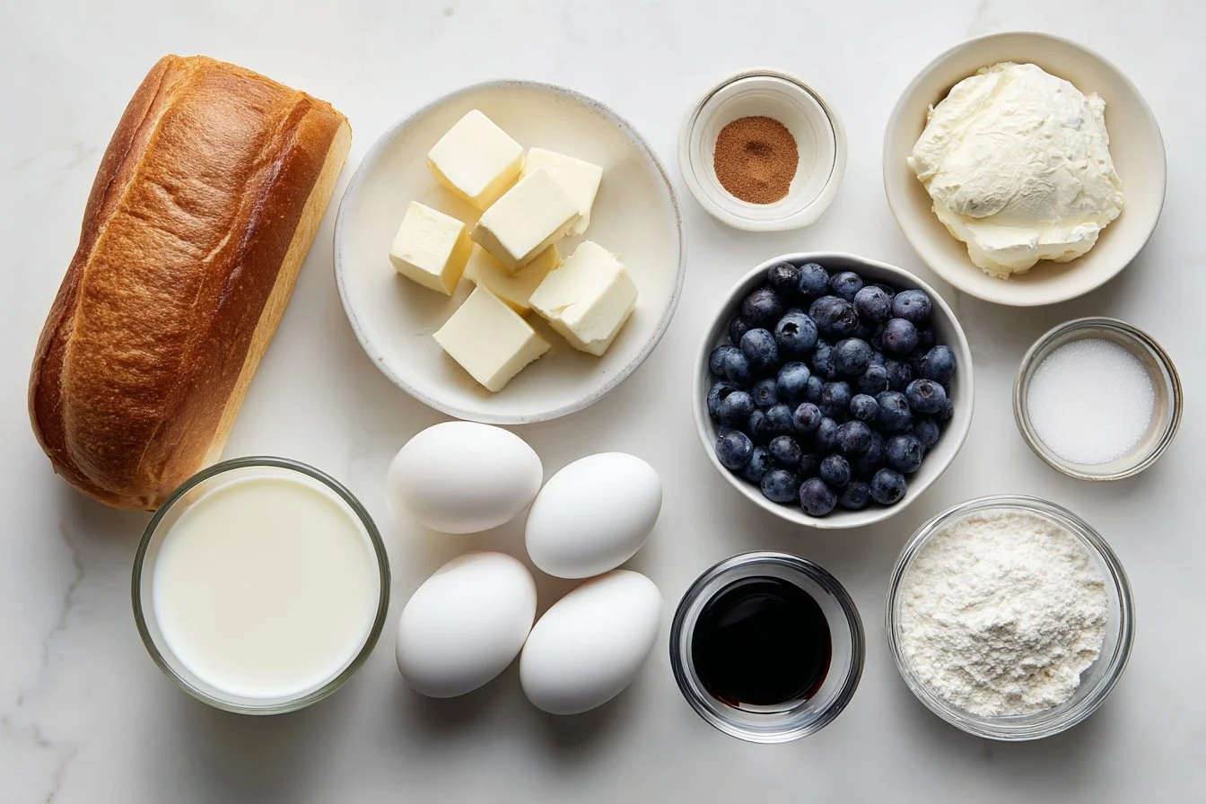 Blueberry French Toast Bake