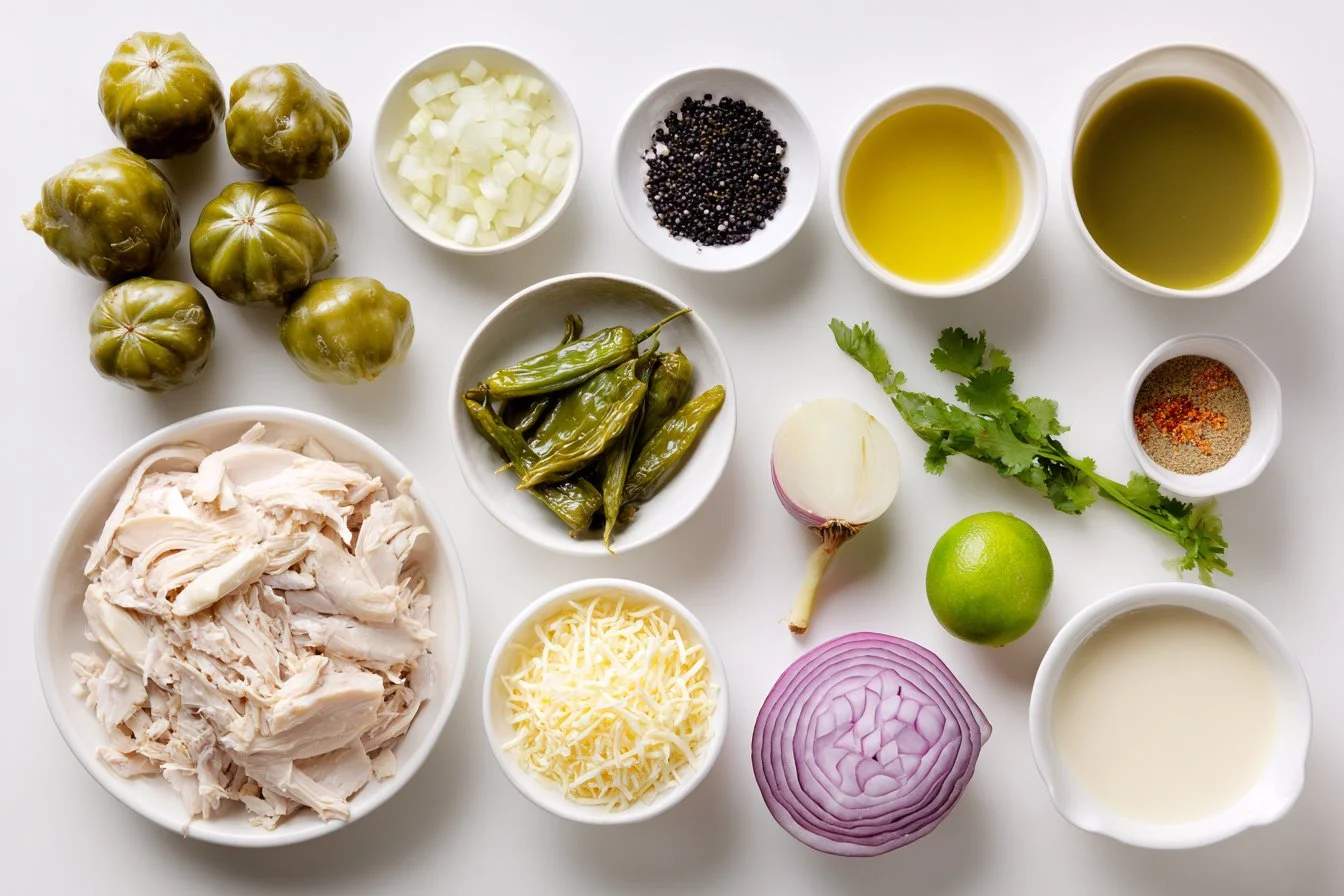 Green Chicken Enchiladas