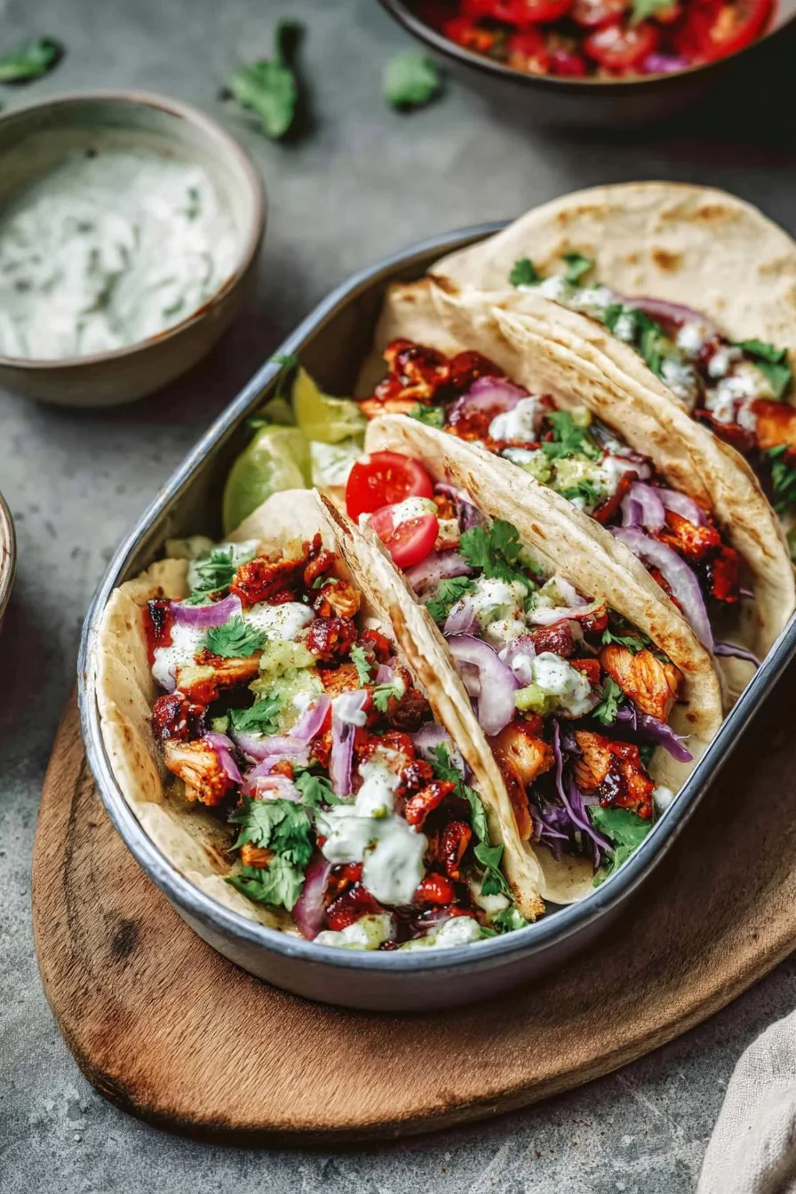 BBQ Chicken Tacos