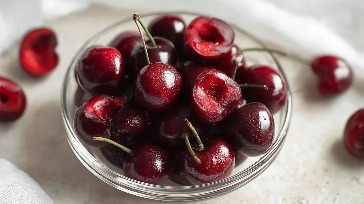 Methods for pitting cherries without a cherry pitter tool.