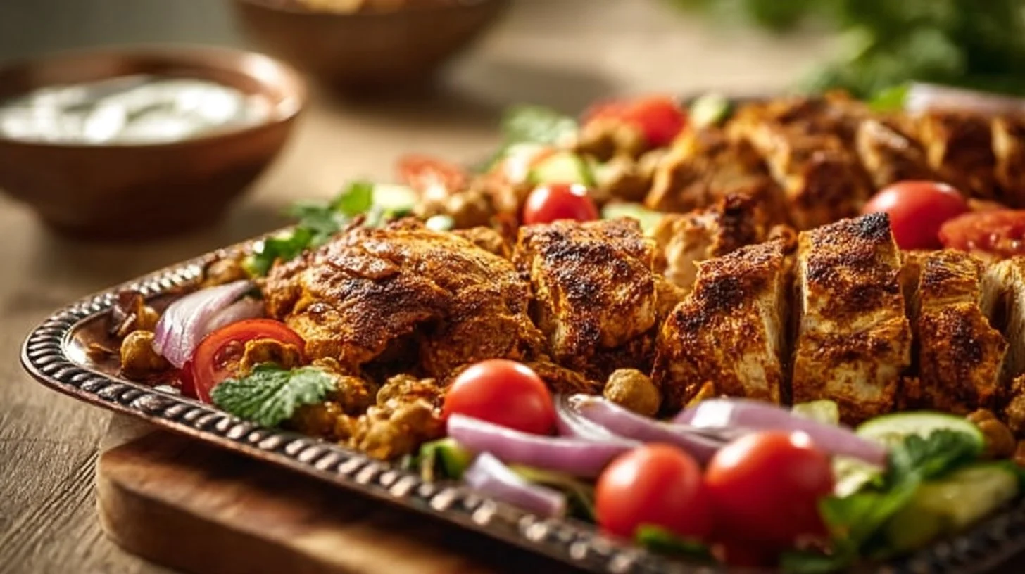 Chicken Shawarma Sheet Pan Dinner: A Flavorful Feast in One Pan