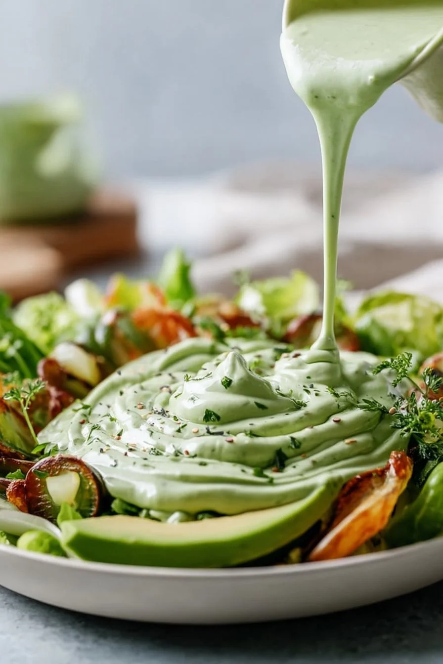 Avocado Green Goddess Dressing
