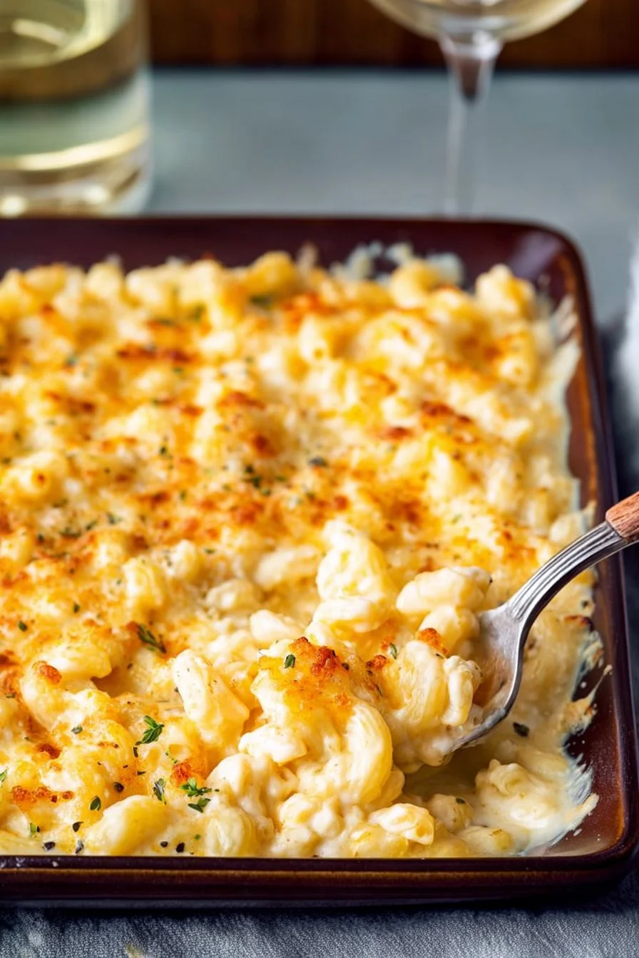 Creamy Homemade Baked Mac and Cheese