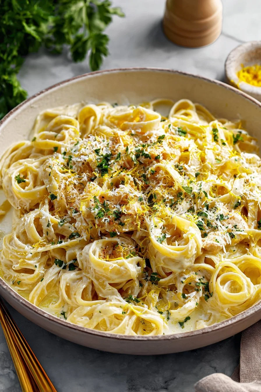 20-Minute Creamy Lemon Pasta