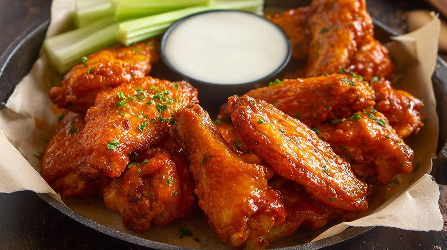 Crispy Buffalo Wings Recipe