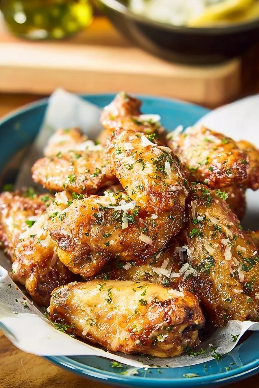 Garlic-Parmesan Wings