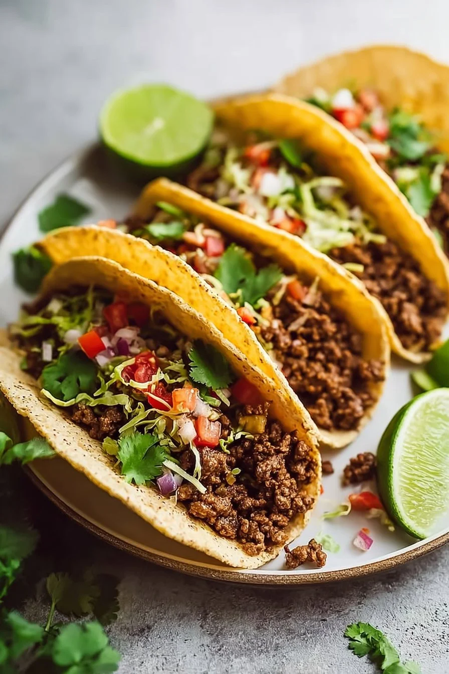 Ground Beef Tacos