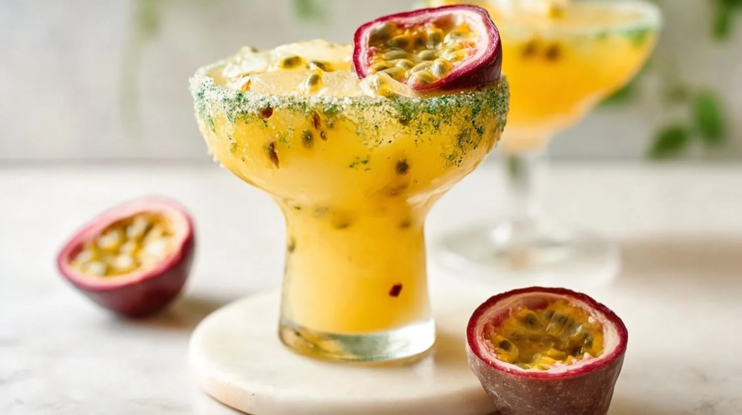 Passion Fruit Margarita: A Tropical Escape in a Glass