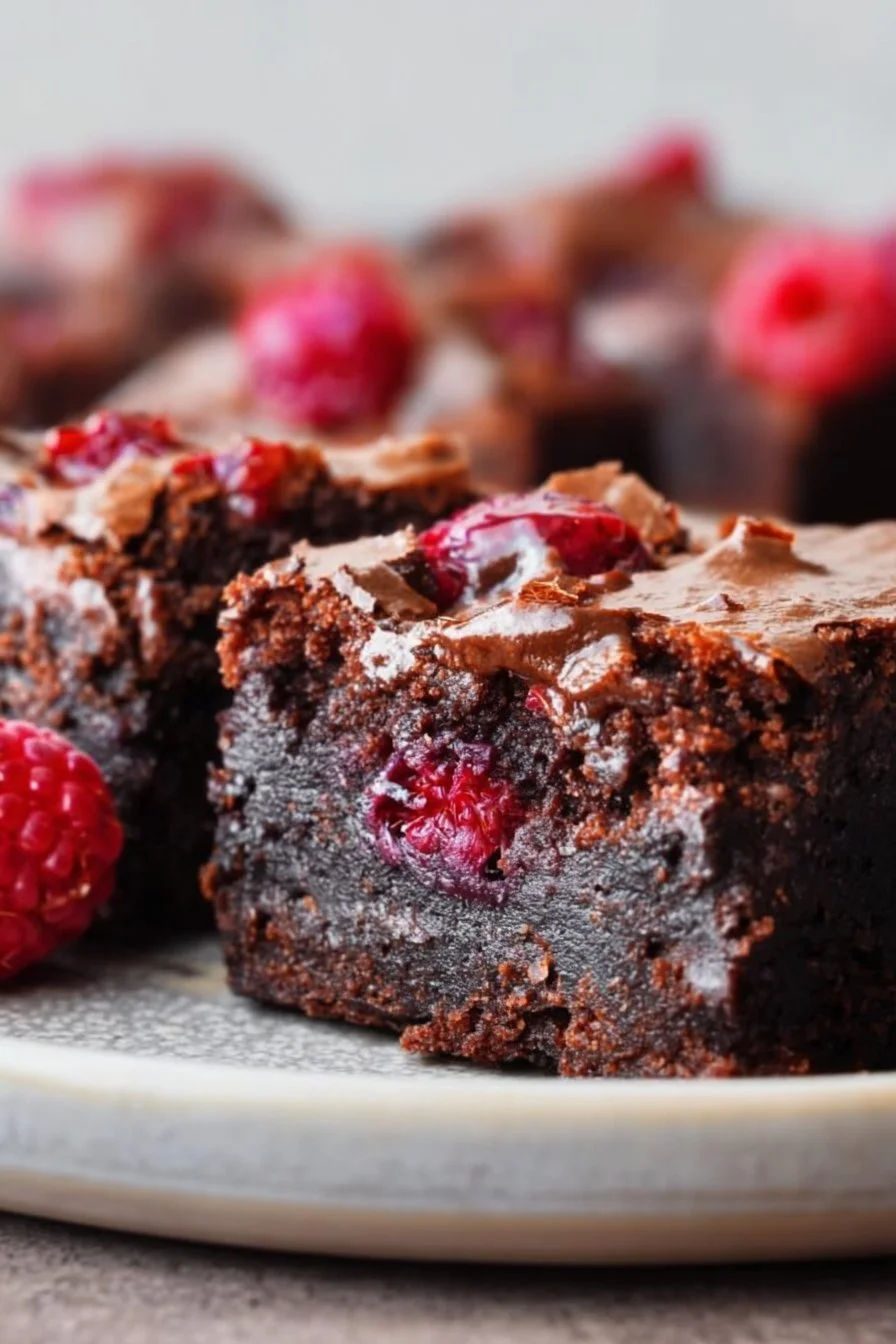 Raspberry Brownies