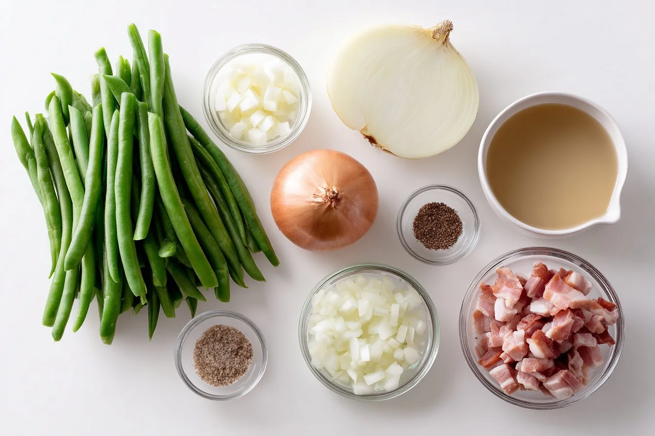 Slow Cooker Green Beans with Bacon