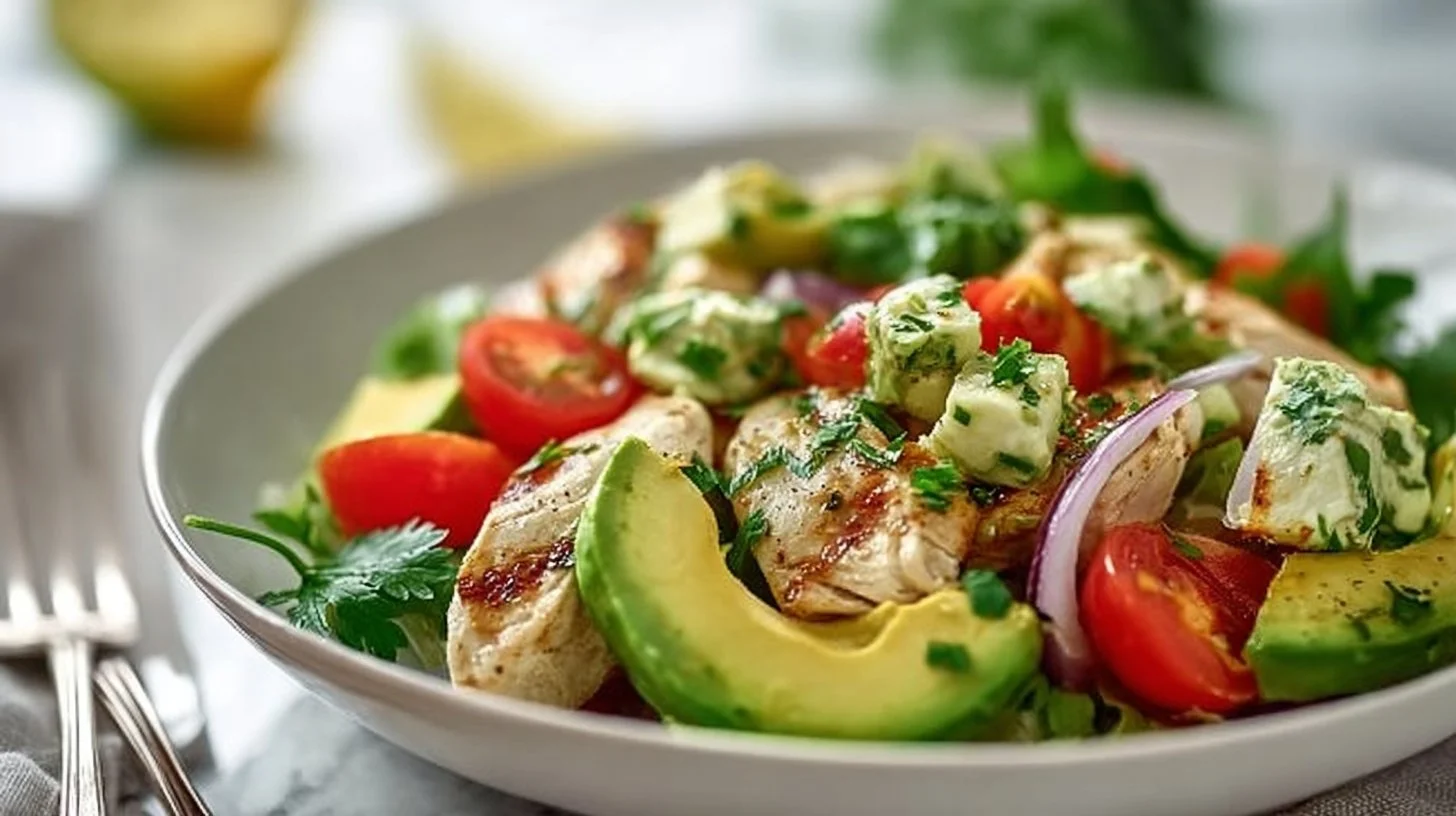 Avocado Chicken Salad: Quick, Easy Recipe – Perfect for Lunch