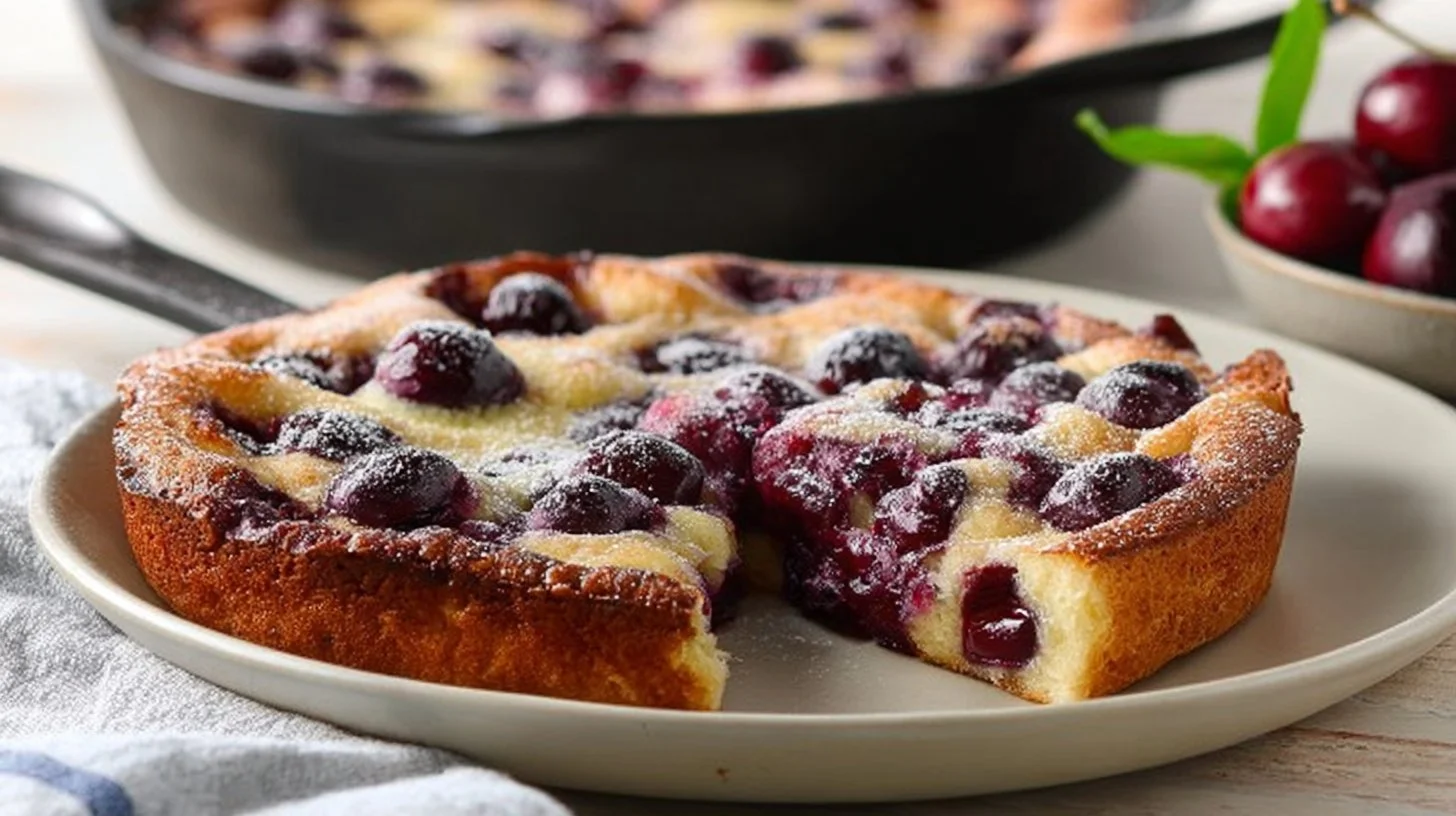Cherry Clafoutis: Easy, Delicious Dessert – Perfect for Dinner