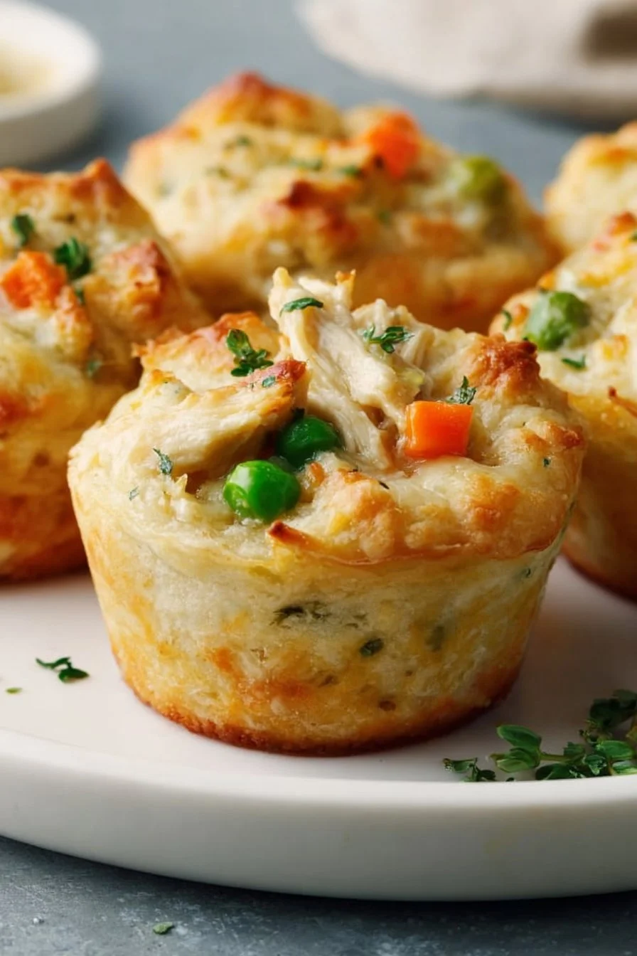 Chicken Pot Pie Bites