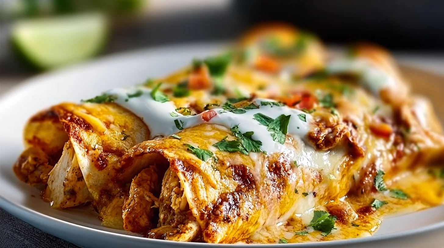 Easy High-Protein Chicken Enchiladas: Quick, Healthy Weeknight