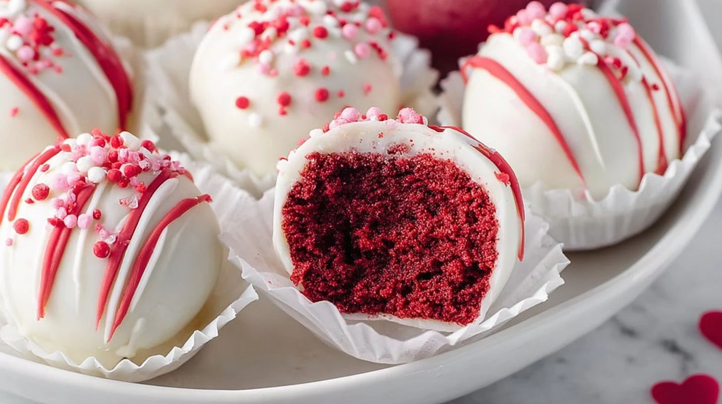Easy Red Velvet Cake Pops: Quick Valentine Truffles – Gift-Ready