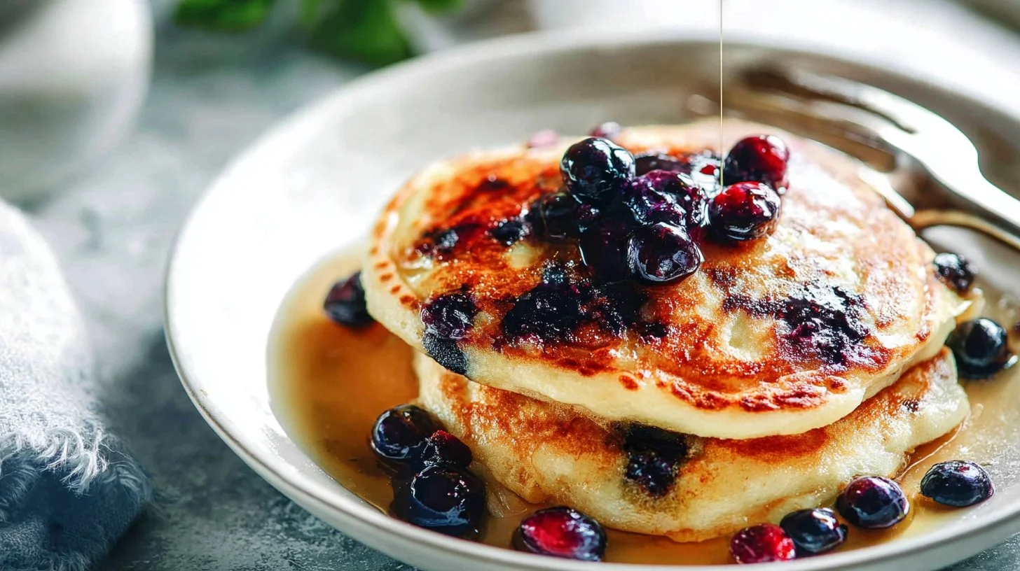 Fluffiest Blueberry Pancakes: Easy Breakfast – Perfect for Brunch