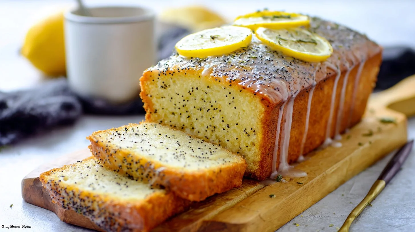 Lemon Poppy Seed Loaf: Quick, Easy, Delicious – Ideal for tea