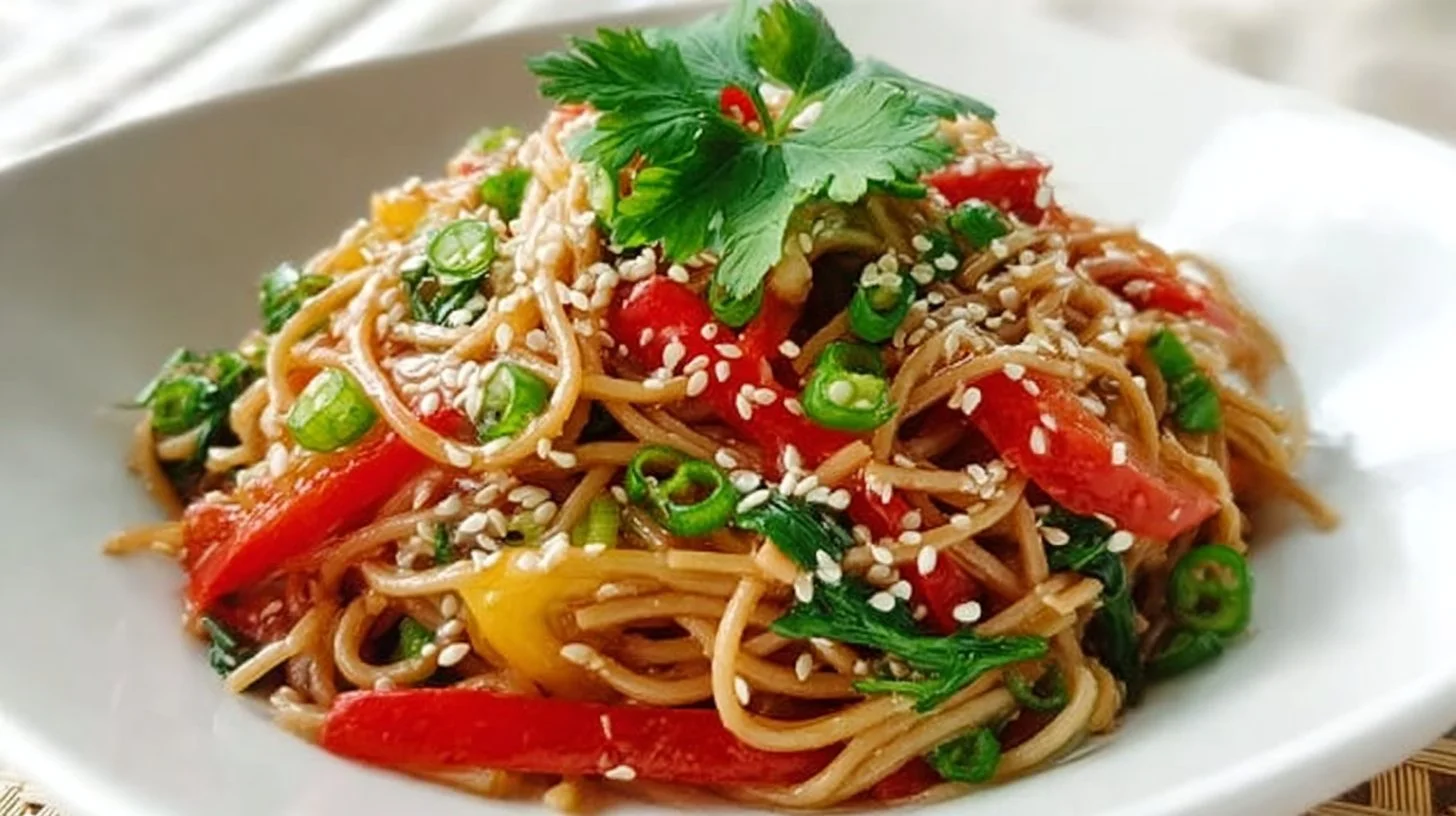 Sesame Noodle Salad: Quick, Easy, Delicious Weeknight Meal